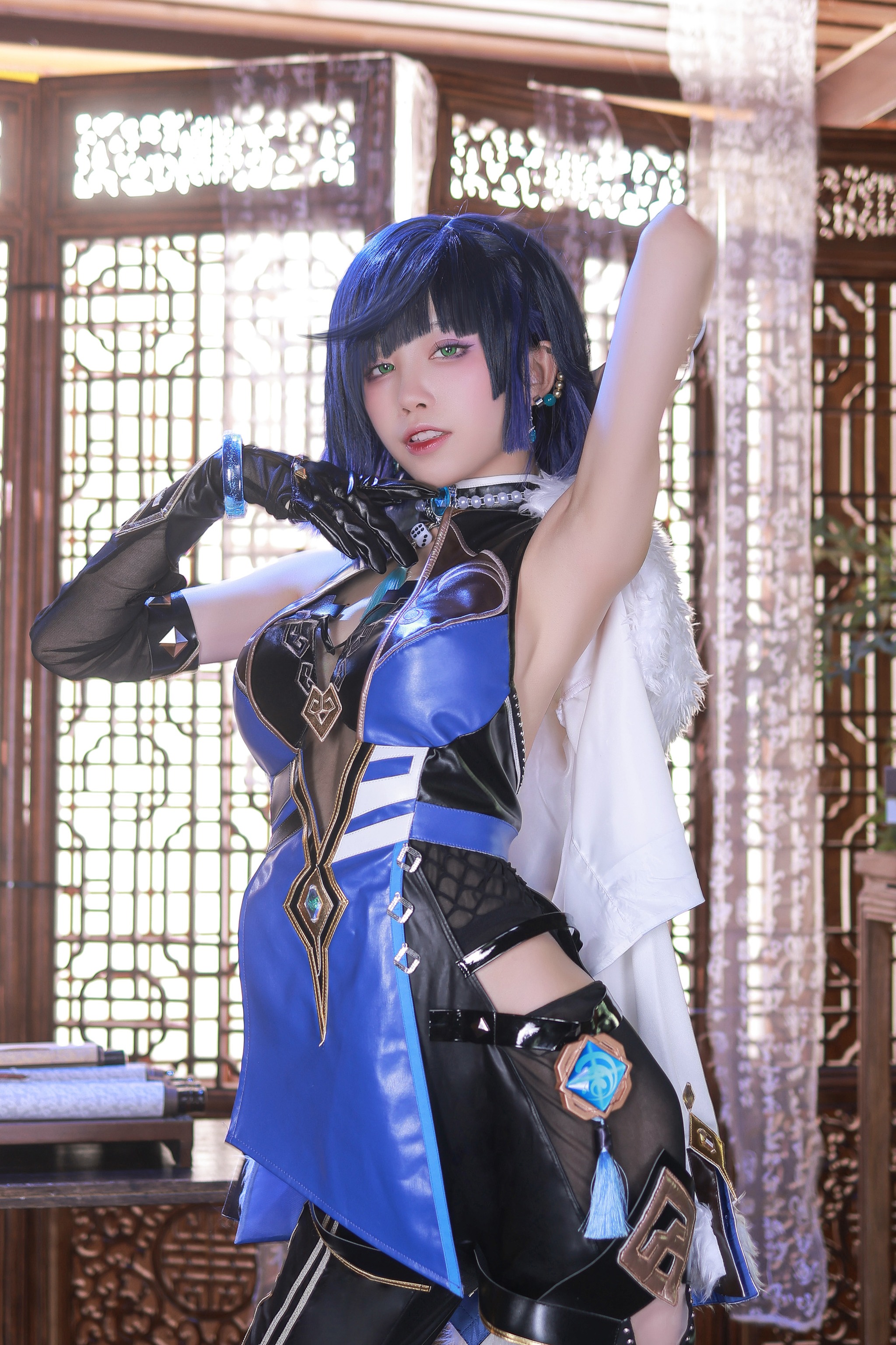 水淼Aqua - NO.118 夜兰 [98P]-XikXak